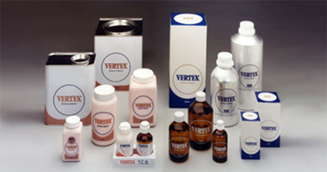 1980 Entwicklung neuer Vertex-Acrylmaterialien