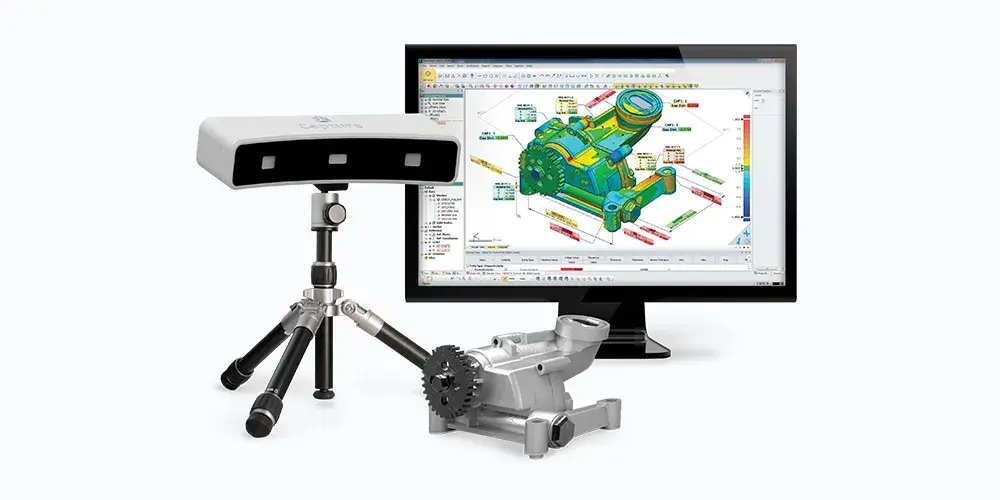 Desktop-Scannen mit Geomagic Capture für die Prüfung