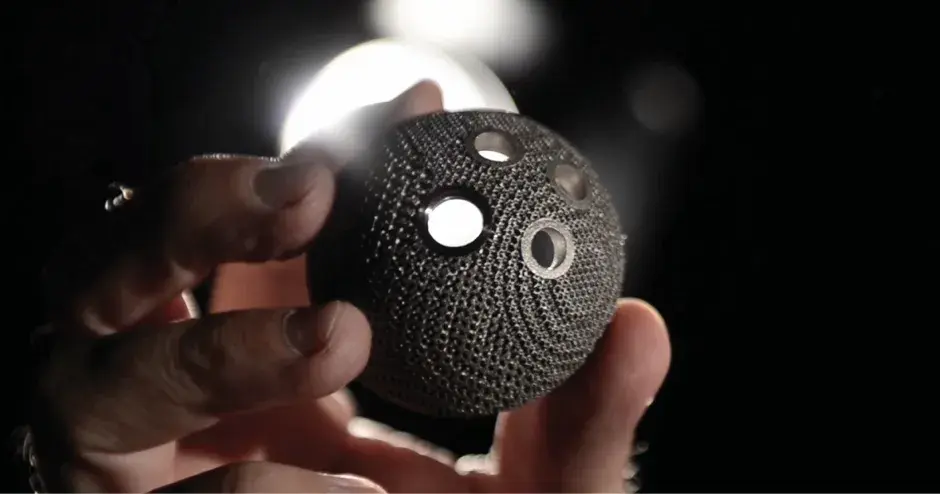 Hüftgelenk produziert durch Direktmetalldruck