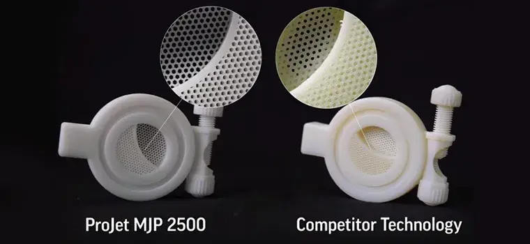 ProJet MJP 2500-Serie Präzision