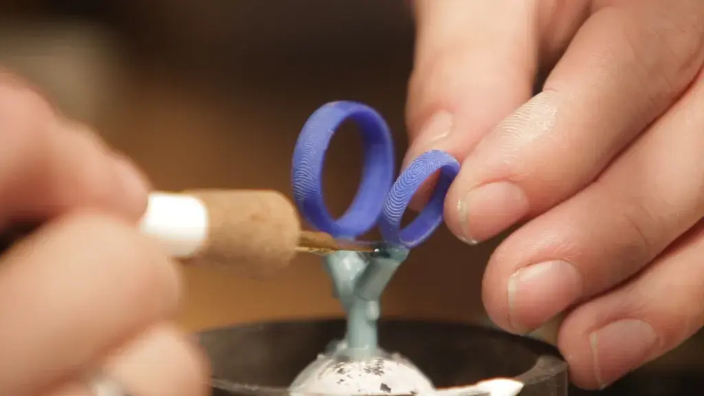 3-D gedruckte Gussmodelle, die aus MJP-Wachsmaterialien erstellt wurden