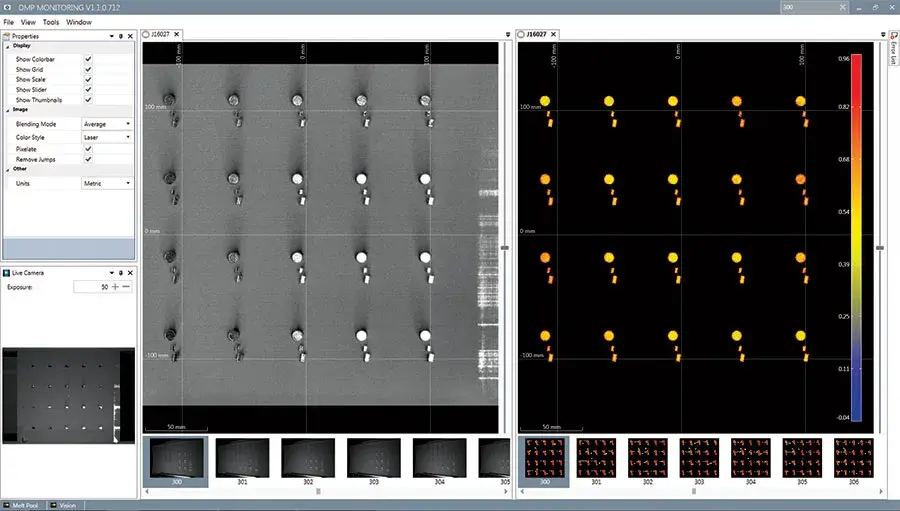 Bereitstellung von Prozessdaten für die additive Metallfertigung zum besseren Verständnis der Qualität von Metalldruckteilen