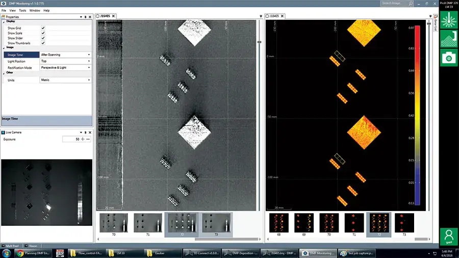 In-build real-time data collection and visualization with DMP Monitoring