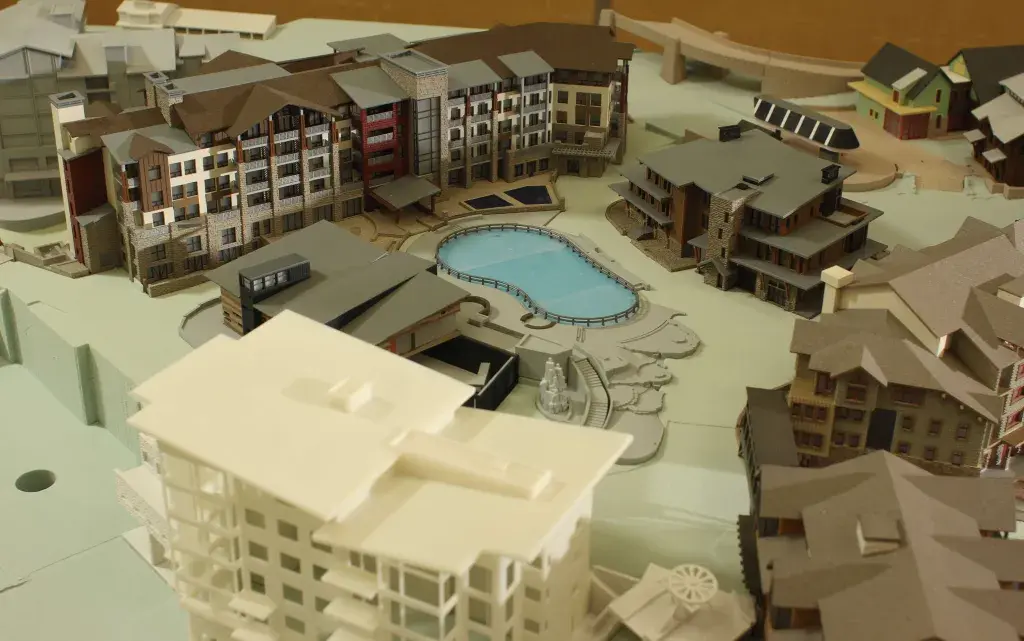 Für das fertige Modell wurden ungefähr 250 SLA-Teile geliefert