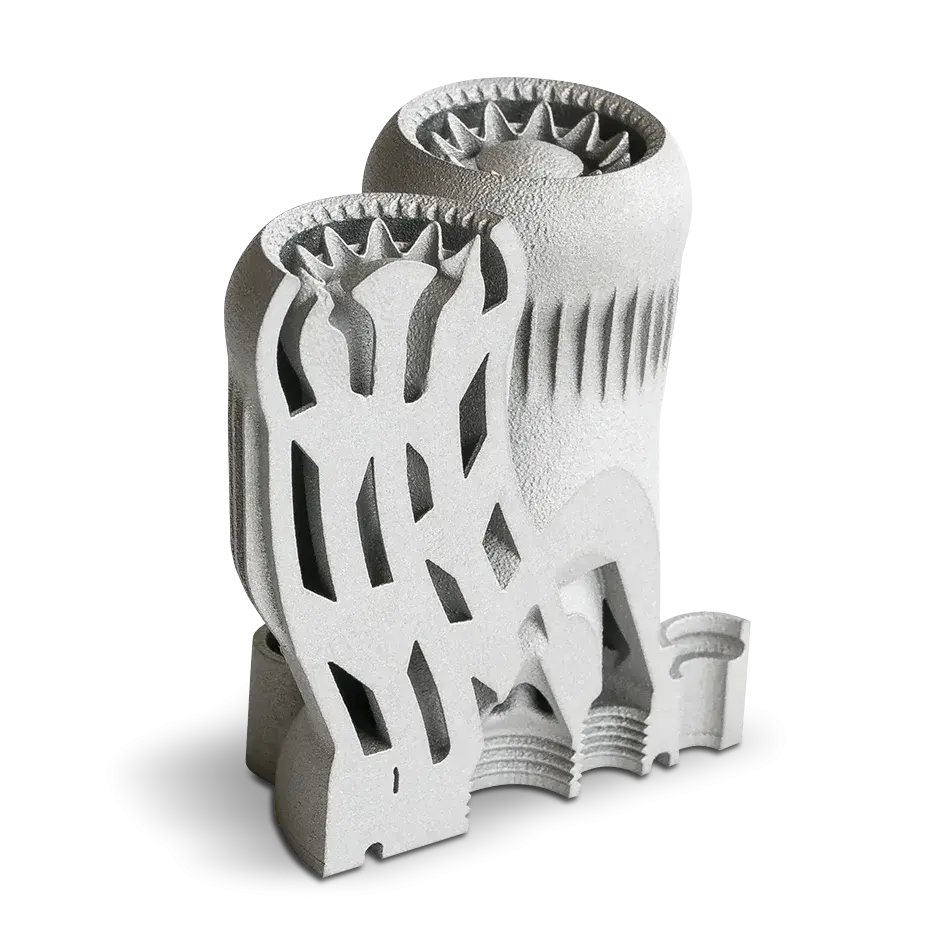 3D Systems Pintle Nozzle printed with LaserForm Ni626 (B)