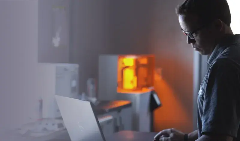 Rapid Application Group sending parts to print on Figure 4