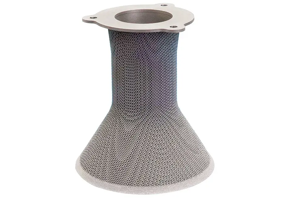 Eine 3D-gedruckte Brennkammer für ein ESA-Triebwerk