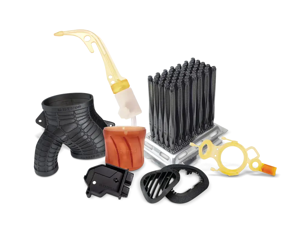 Werkstoffe in Produktionsqualität für die Figure 4-Plattform von 3D Systems