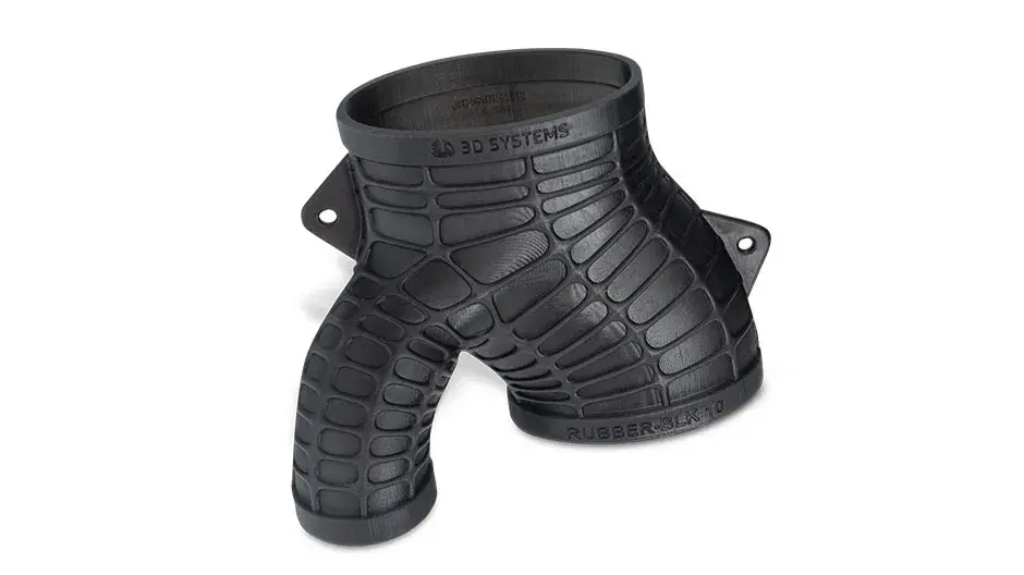 Ein Verteileradapter aus Figure 4 Rubber BLK 10