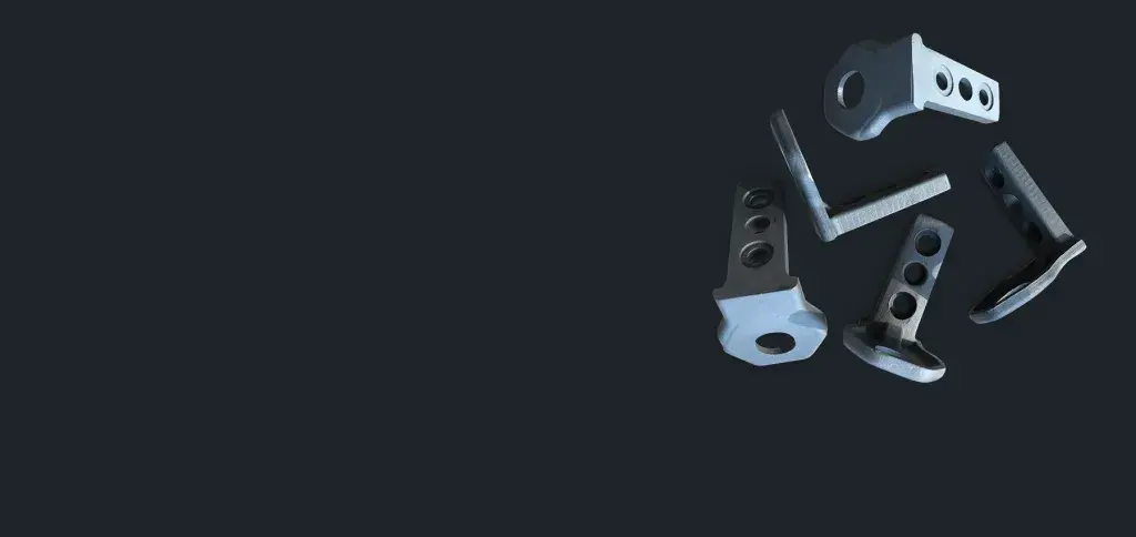 Metal cast parts by Microfound using wax 3D printing by 3D Systems