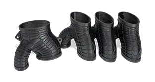 Ein Verteileradapter, hergestellt aus Figure 4 RUBBER-BLK 10 