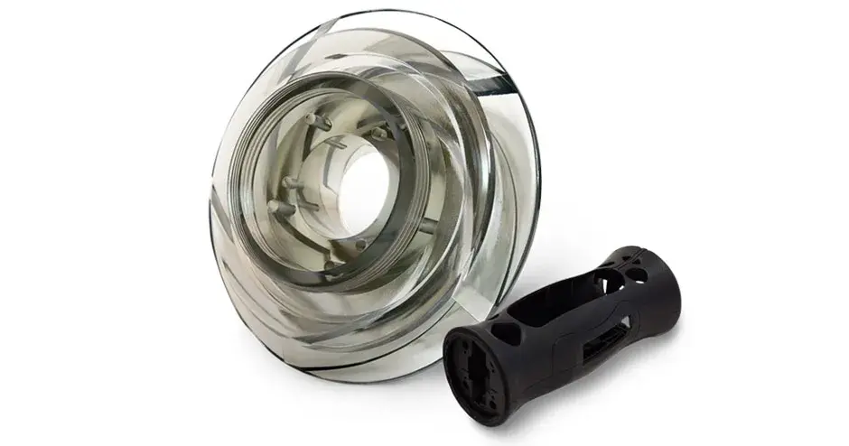 Ein SLA-Teil von 3D Systems