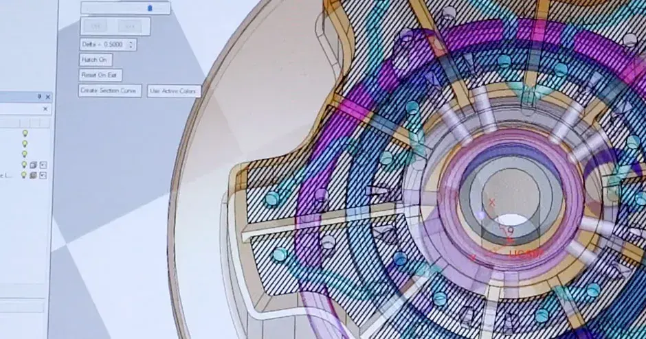 Bildschirmfoto der Cimatron-Software von 3D Systems