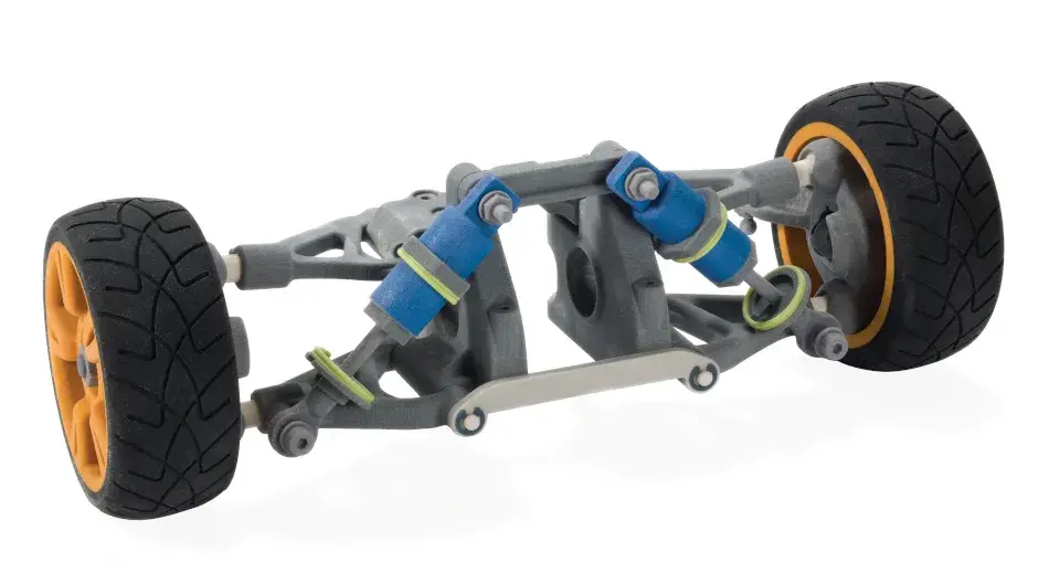 ColorJet Printing (CJP) – Prototyp für eine Radachse