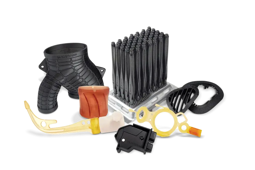 Teile aus neuen Figure 4-Werkstoffen