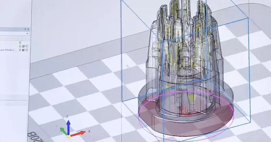 Rendering in der 3DXpert-Software