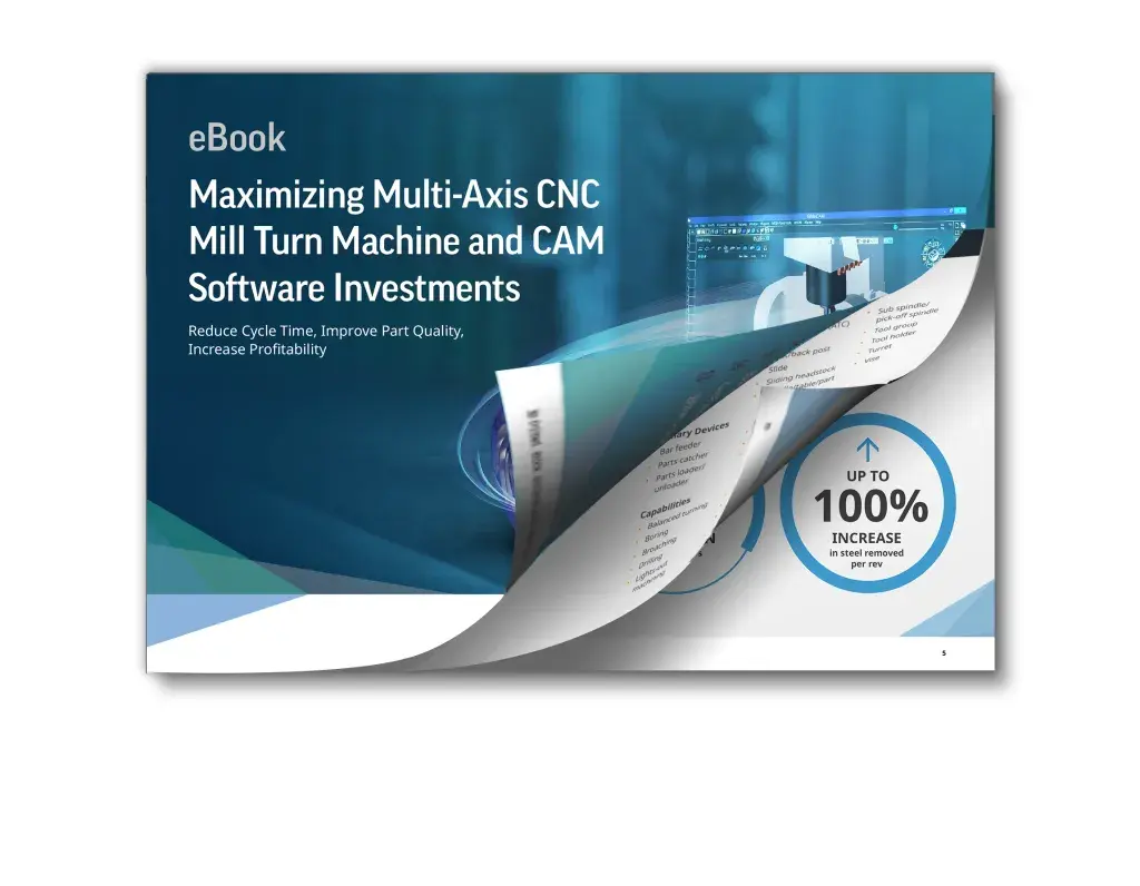 Maximierung der Investitionen in mehrachsige CNC-Fräsdrehmaschinen und CAM-Software [E-Book] – Miniaturansicht