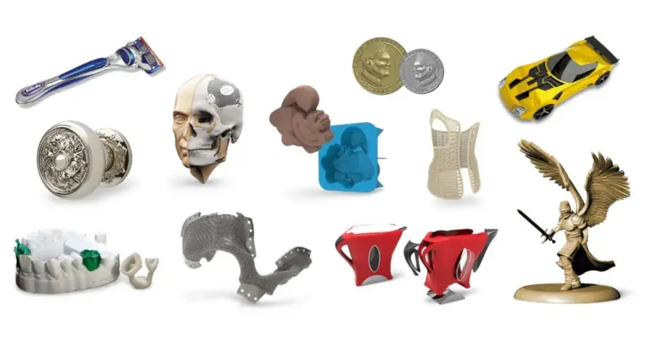 Mit Geomagic Freeform entworfene Produkte