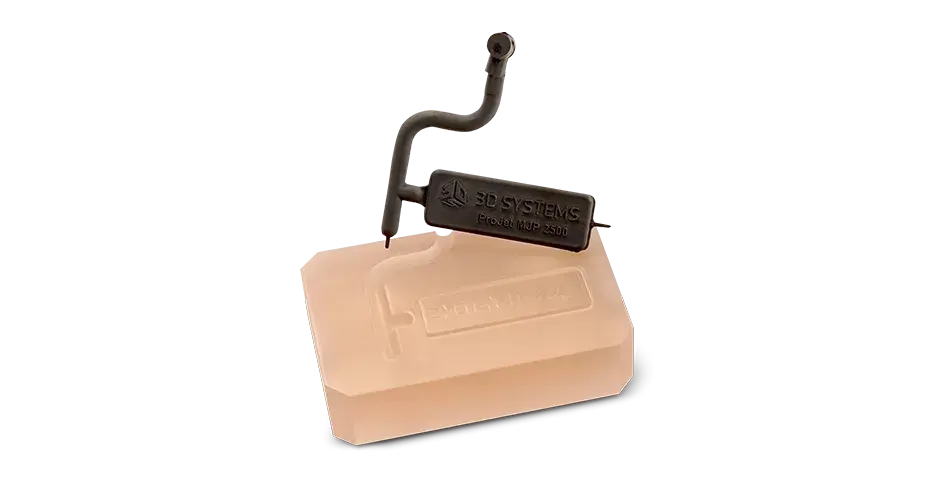 VisiJet m2s HT90 – Teil mit Form 