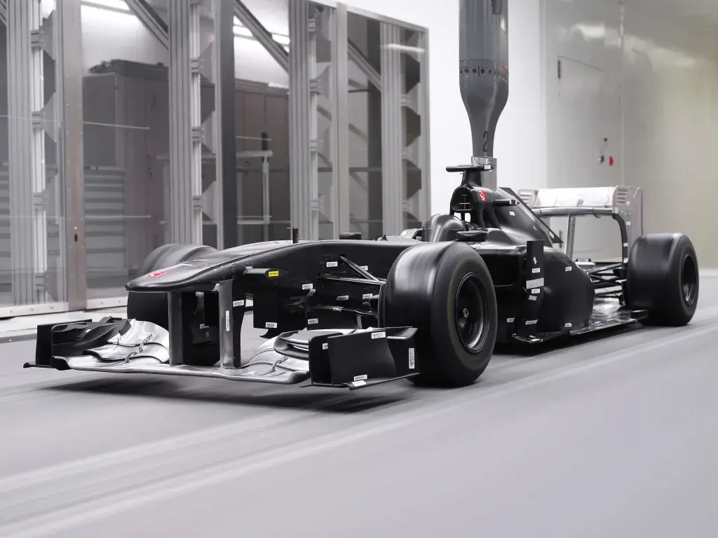 Sauber Engineering Windkanal-Modelltests mit SLA-Teilen