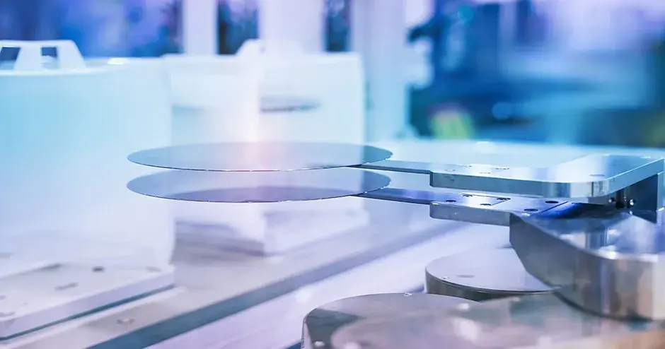 Wafer-Tische auf einer Plattform