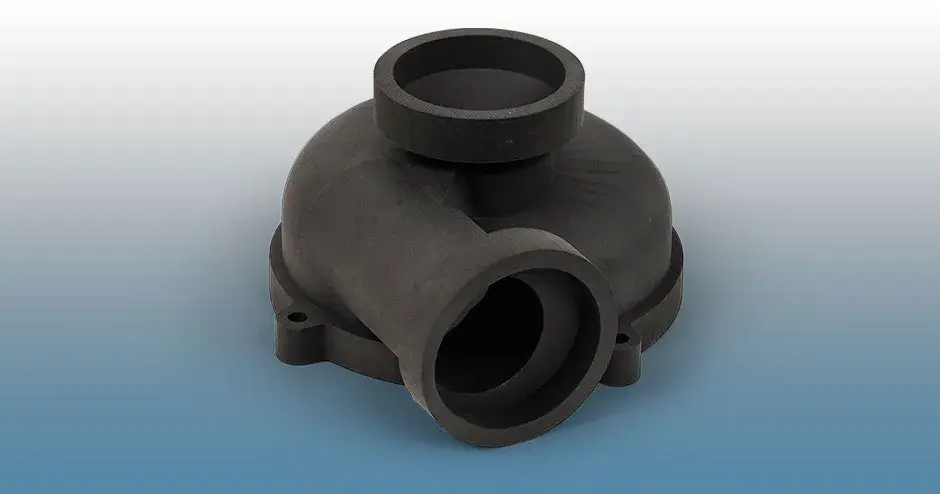 duraform prox ex black 3d-gedrucktes Teil