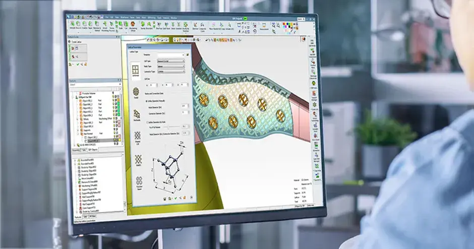 bild zeigt computerbildschirm mit softwareprogrammierung