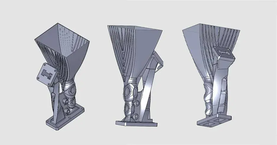 3 unterschiedliche Ansichten von Martijns Antenne