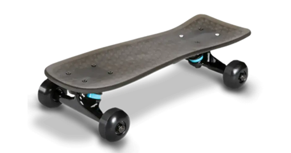 Ein Skateboard aus VisiJet-Multi-Material-Verbundwerkstoffen