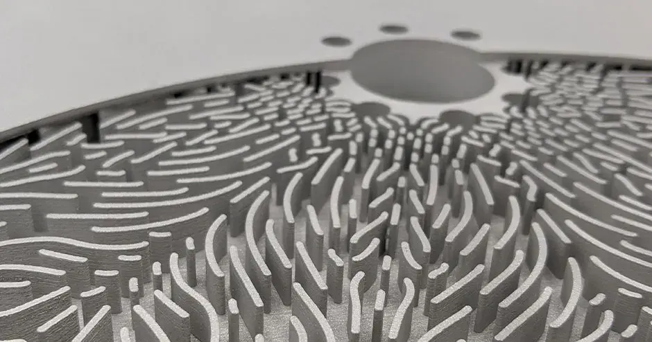 Nahaufnahme eines Wafer-Tisches