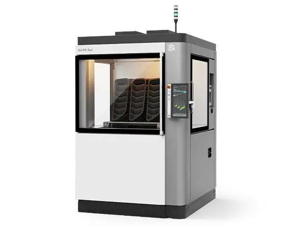 3D-Drucker SLA 750 Dual seitlich