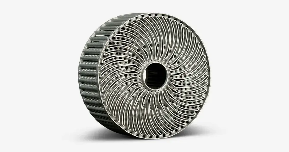 Wärmetauscher aus Laserform AlSi10Mg-A