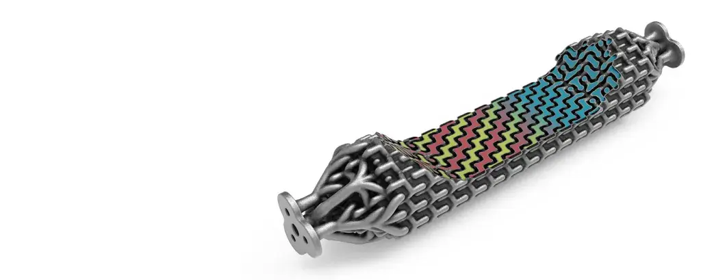 A 3D printed gas mixer