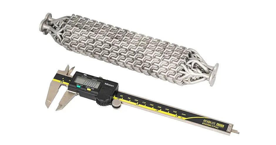 Halbleiter-Gasmischer mit Lineal