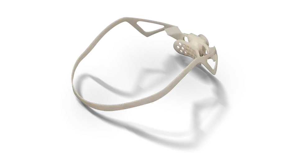 3D-gedruckte Helmspannvorrichtung