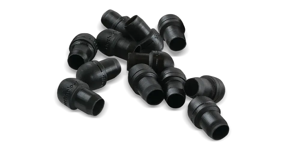 3D-gedruckte Stoßfängerpuffer aus Elastomer