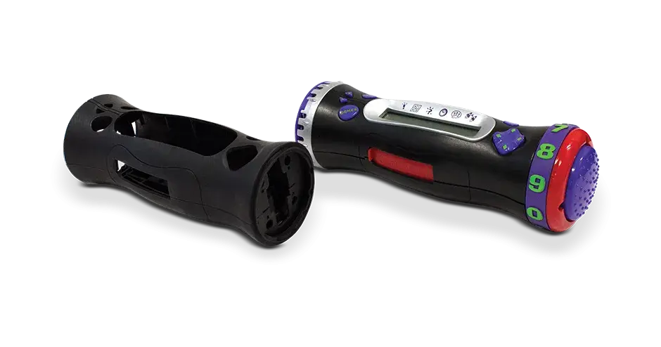 3D-gedrucktes Gehäuse für naturgetreuen, voll funktionsfähigen montierten Prototypen