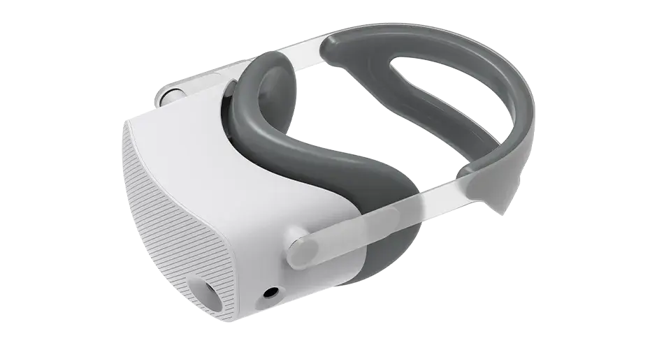 Komplett montiertes VR-Headset