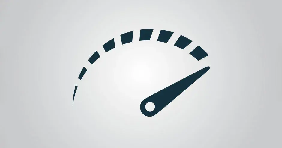 Eine Uhrgrafik, welche die beschleunigte Zeit darstellt