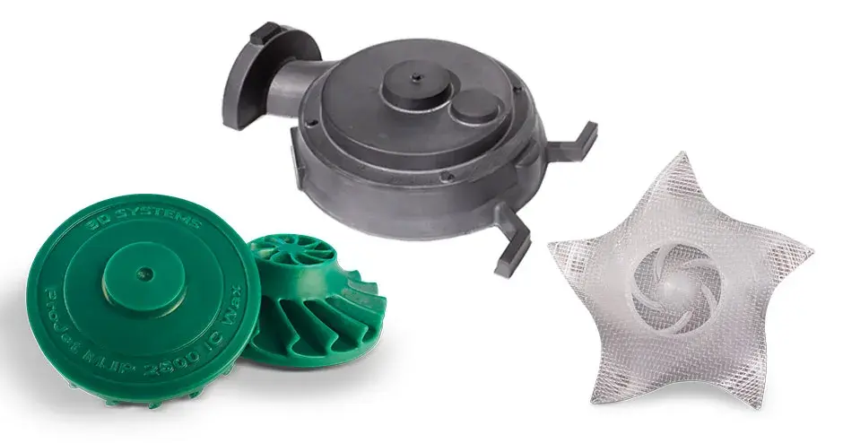 Eine Auswahl von Wachsmodellen