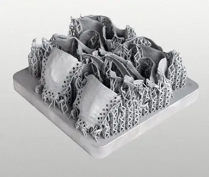 3D-gedruckte zahntechnische Metallteile