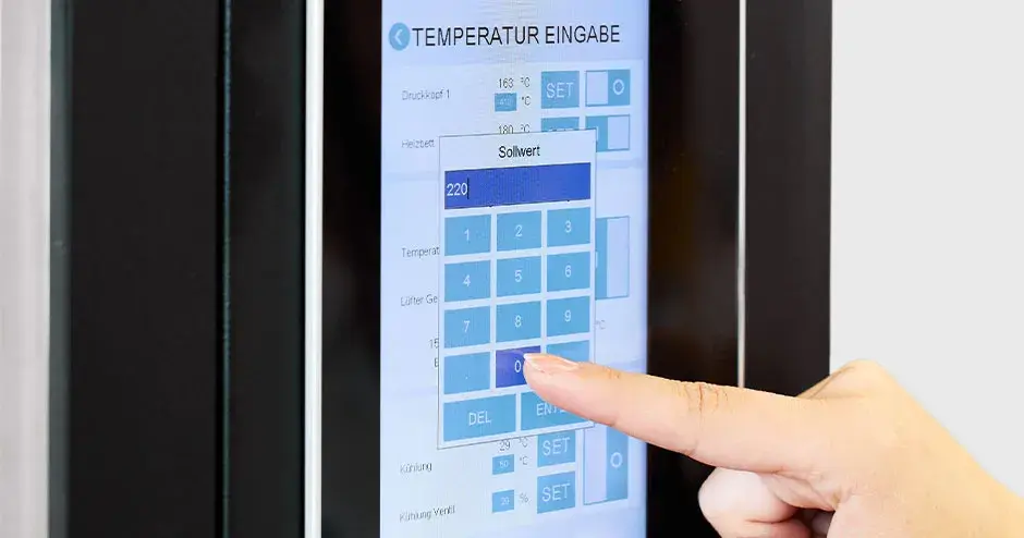 EXT MED 220 Schnittstelle
