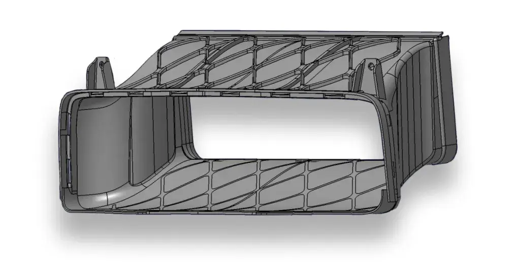 Rennwagenteil von Airtech und Brumos
