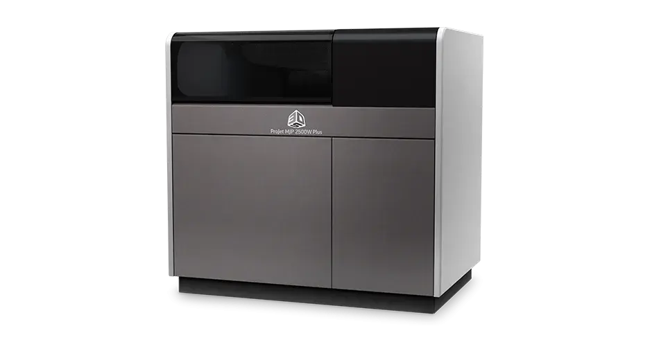 Winkel des ProJet MJP 2500 MultiJet 3D-Druckers