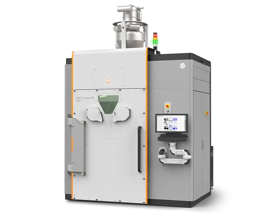 3D-Drucker DMP Factory 350 Duell seitliche Ansicht