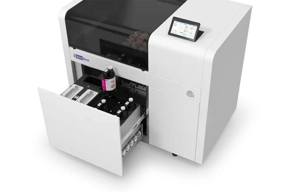 NextDent 300 Material Tür offen