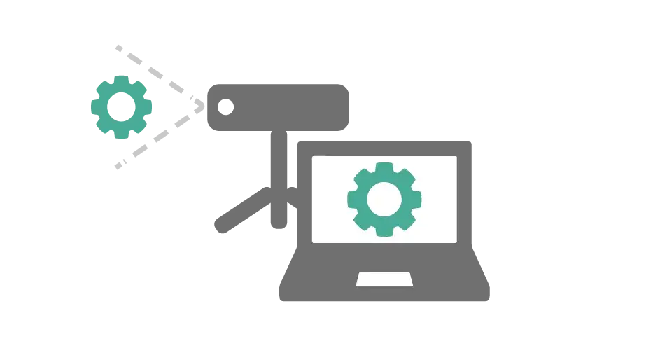 Anlegen realer 3D-Daten von bestehenden Teilen, was von Hand unmöglich wäre