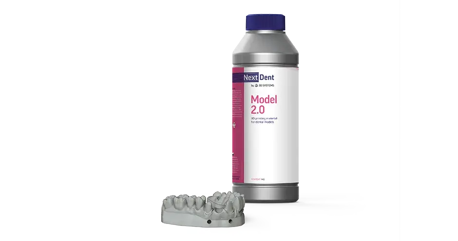 3D Systems NextDent Model 2.0 für Dentalanwendungen