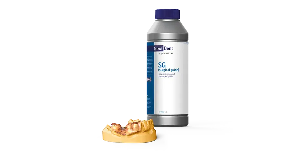 3D Systems NextDent SG – Werkstoff für Dentalanwendungen