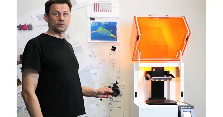 Die Designagentur Splitvision investiert in den 3-Drucker Figure 4 von 3D Systems für die Prototypenfertigung